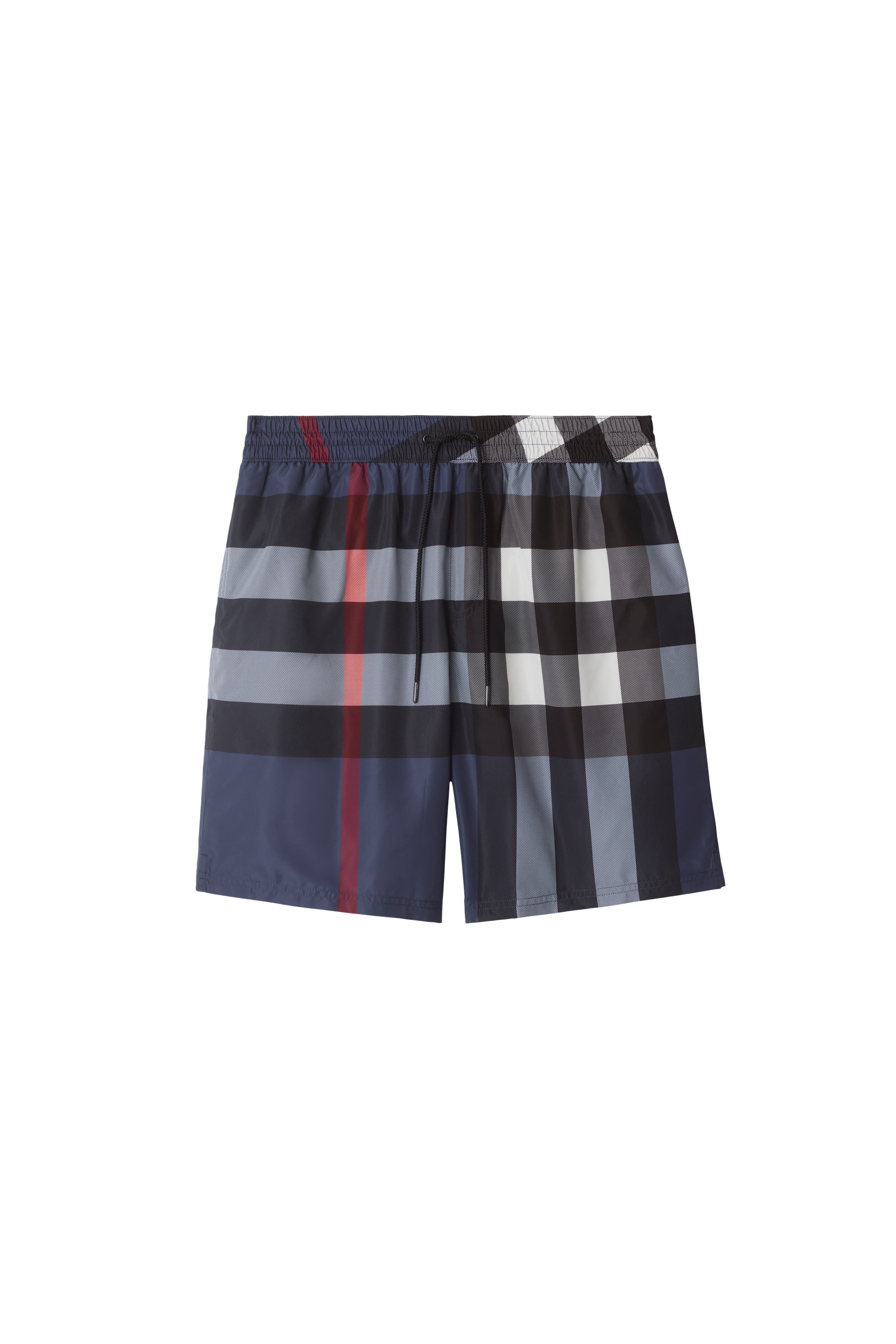 burberry Check Swim Shorts in Carbon Blue at Nordstrom - 2
