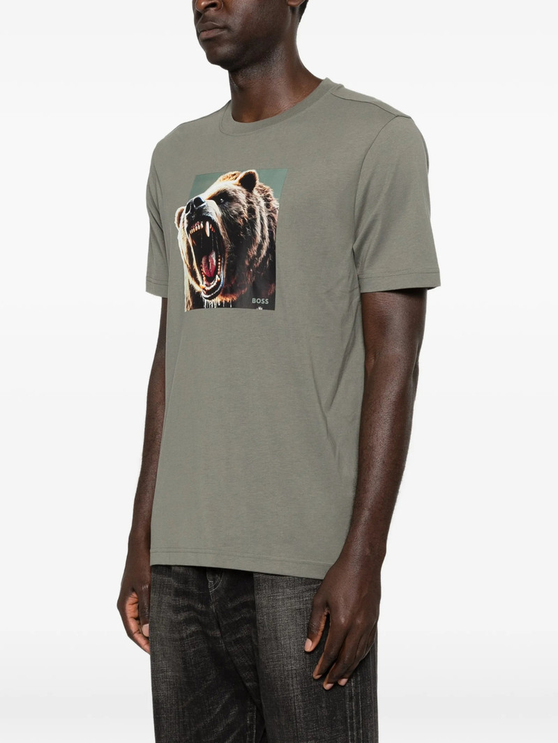 BOSS Boss Dobermann Bear-graphic T-shirt outlook