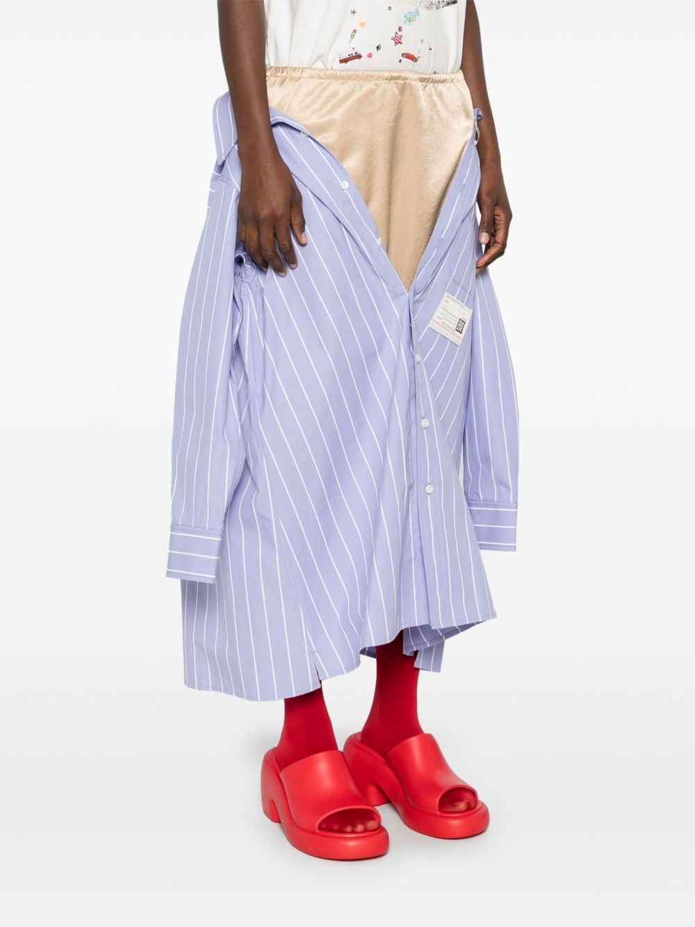 petitcoat shirt midi skirt - 3