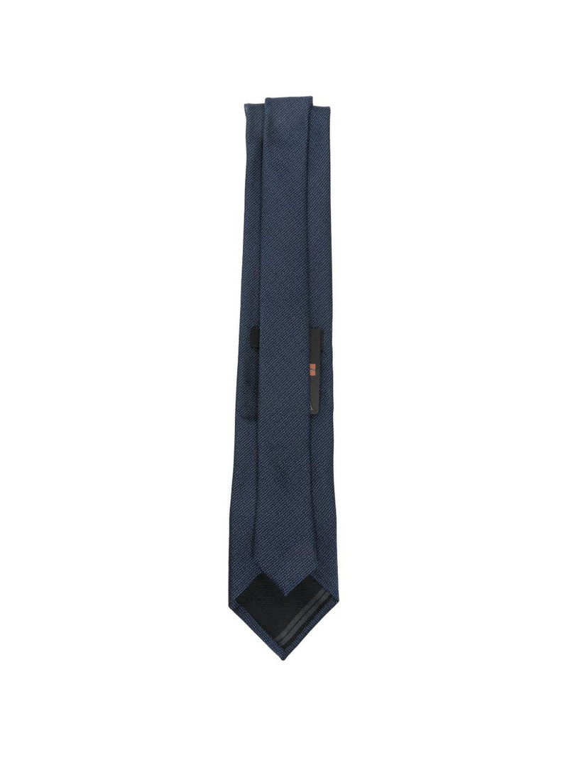 ZEGNA textured-finish tie outlook