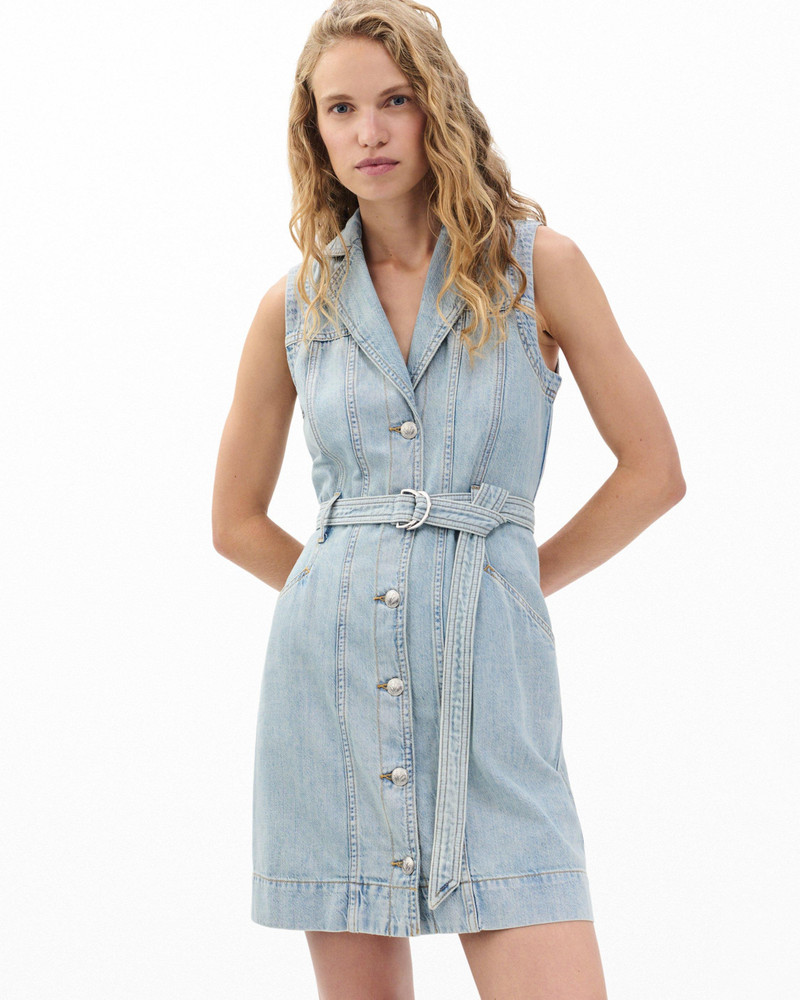 rag & bone Renata Belted Denim Mini Dress
Ultra Featherweight in Mar outlook