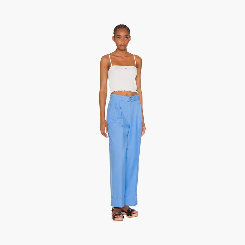 Miu Miu Levantine cuffed pants outlook