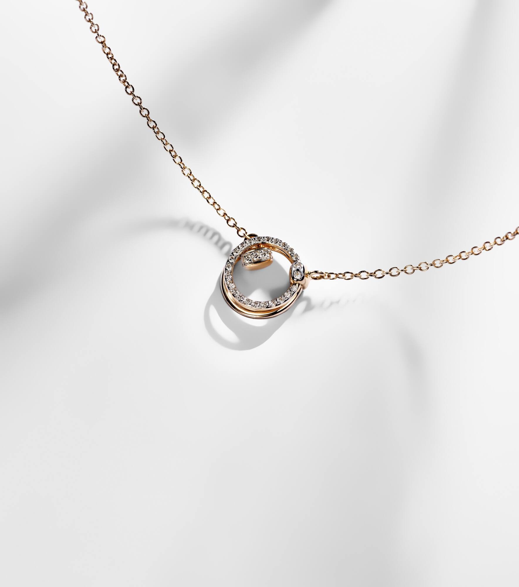 Pomellato Together 18kt rose gold chain bracelet with diamonds - 4
