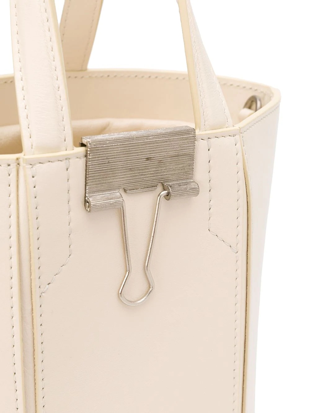 Binder-Clip detail bucket bag - 4