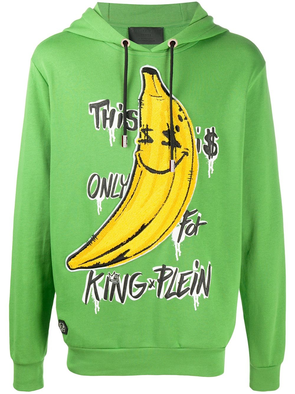 King Plein hooded sweatshirt - 1