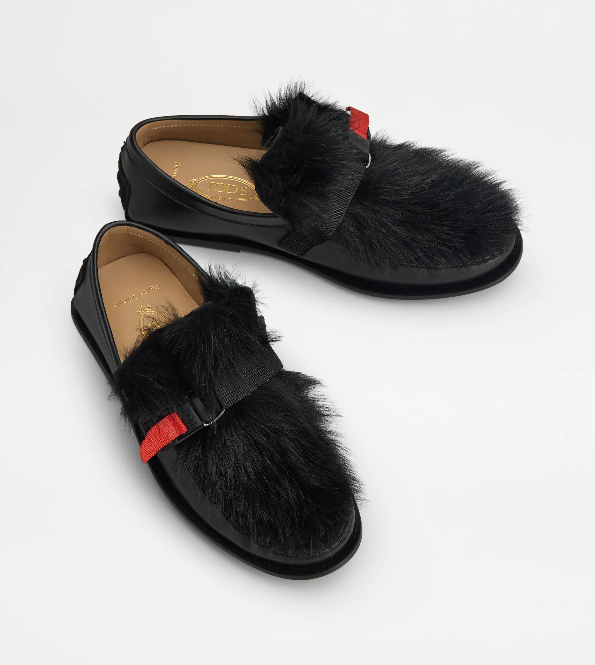 LOAFERS IN LEATHER - BLACK - 4