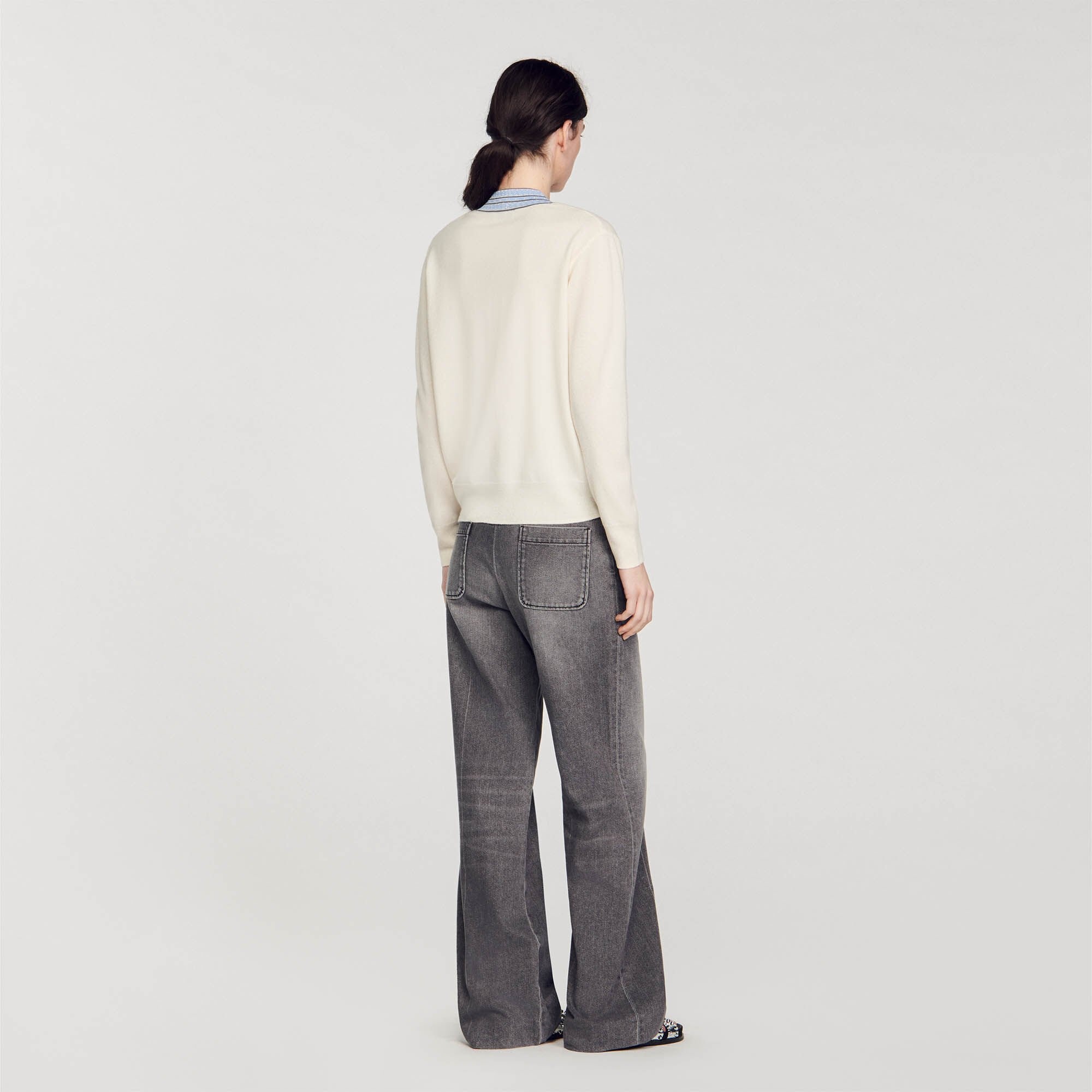 WOOL AND CASHMERE JUMPER - 6