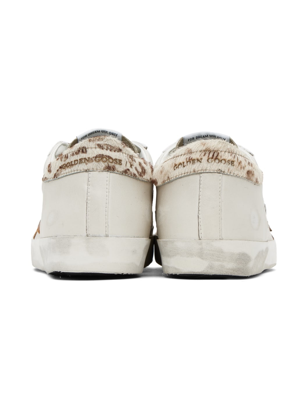 SSENSE Exclusive Beige Super-Star Double Quarter Sneakers - 2