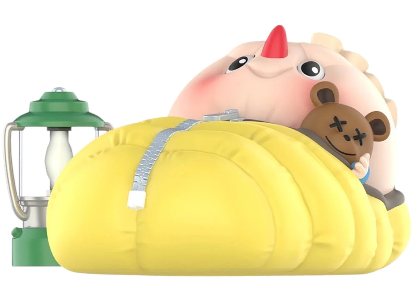 Pop Mart The Monsters Labubu Camping Series Spooky Sleeping Bag Figure - 1