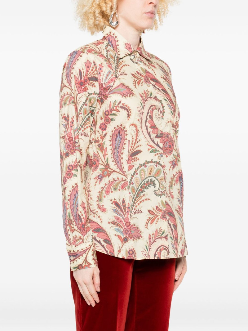 paisley-print poplin shirt 3