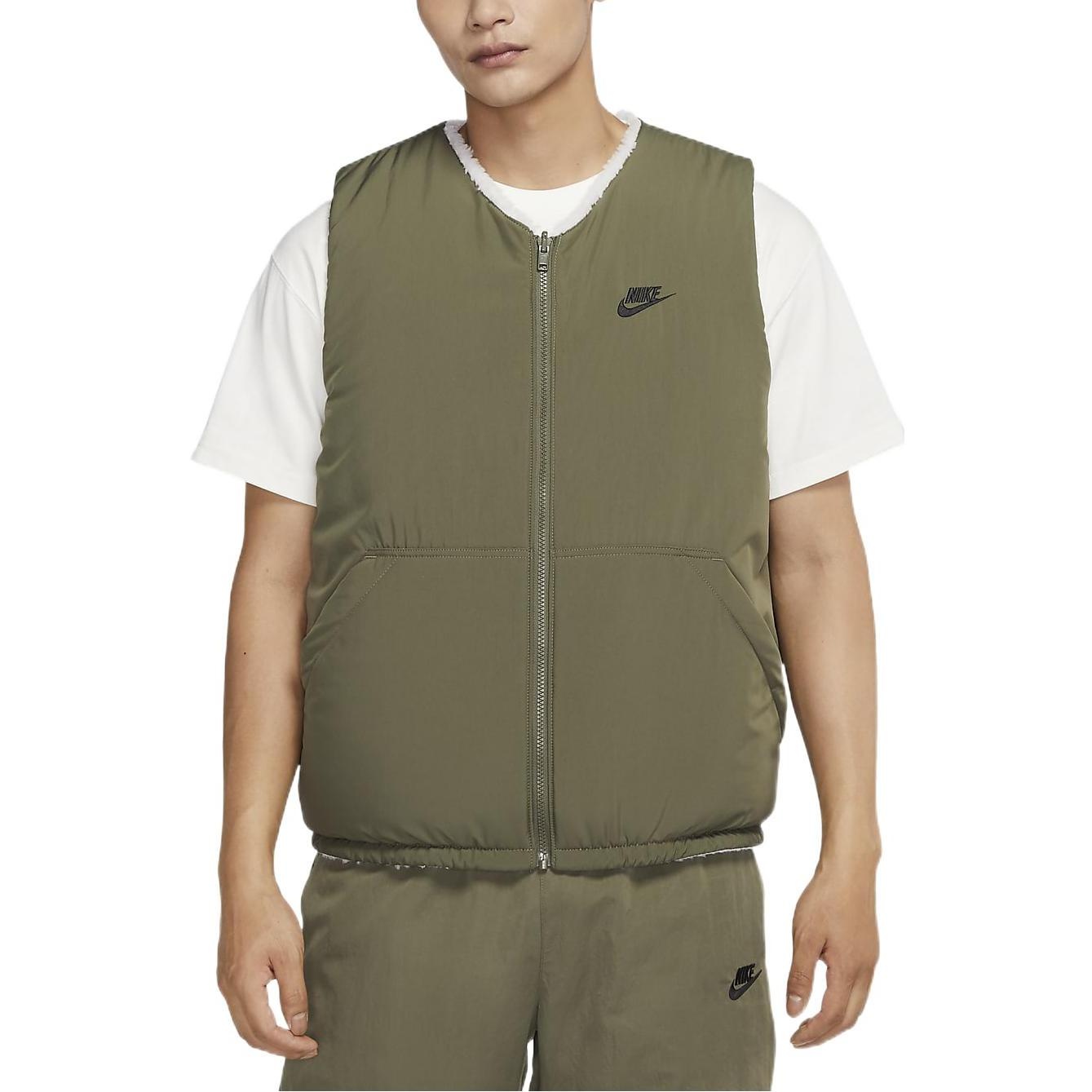 Nike Club+ Reversible Winterized Vest 'Green White' DQ4879-133 - 6