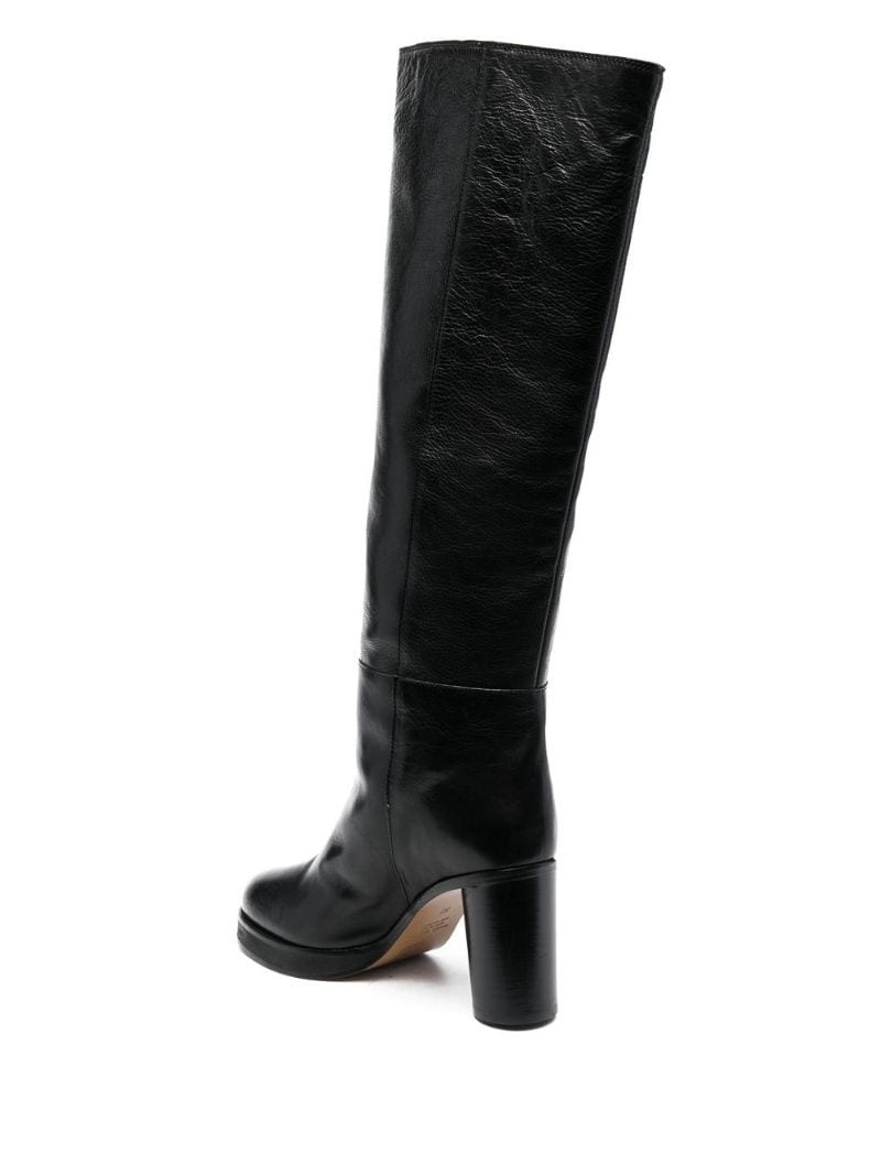 leather knee-high boots - 3