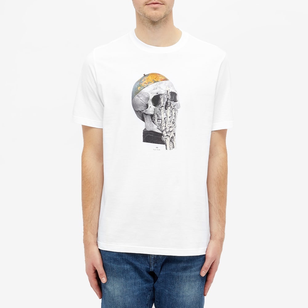 Paul Smith Globe Skull Tee - 3