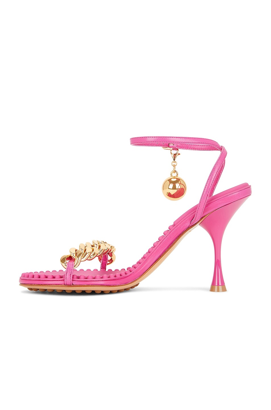Dot Ankle Strap Sandals - 5