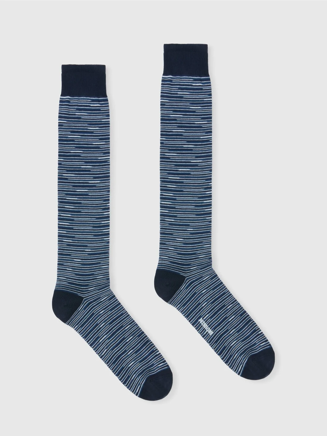 Socks in slub cotton blend - 1