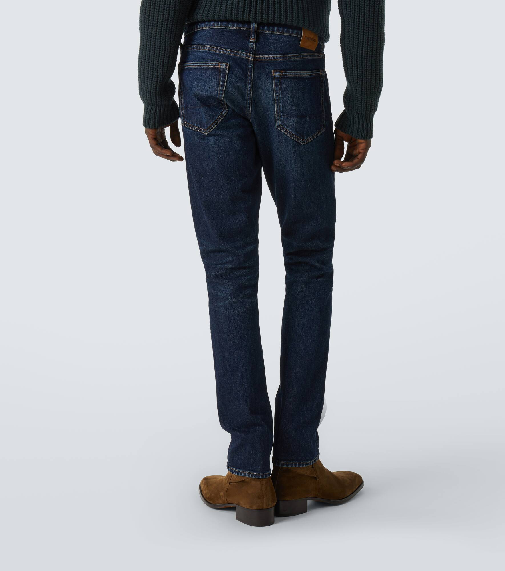 Faded slim jeans - 4