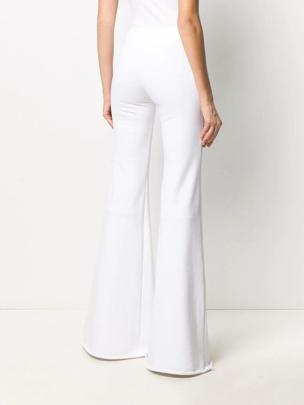 flared leg trousers - 4