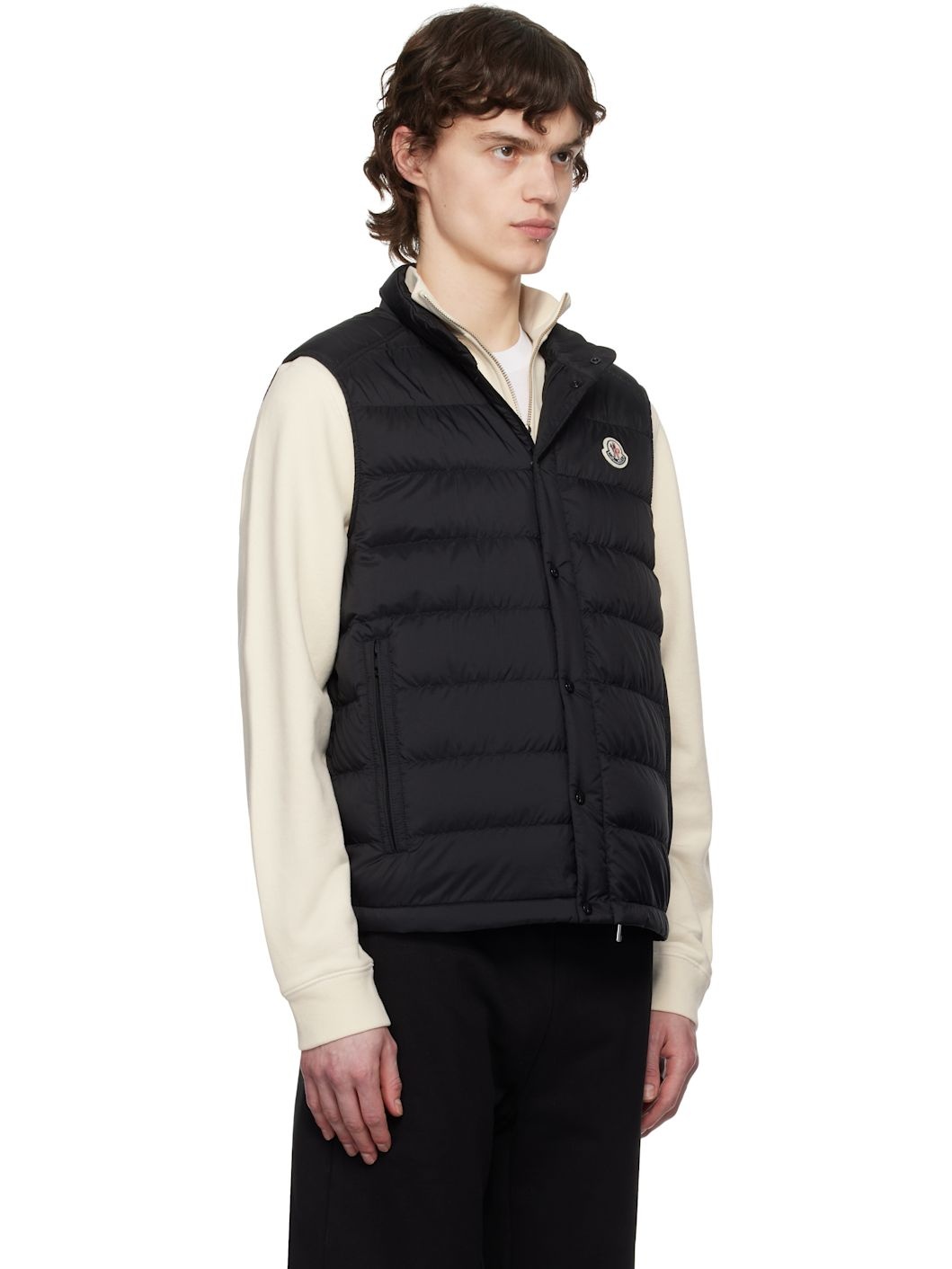 Black Barthe Down Vest - 2