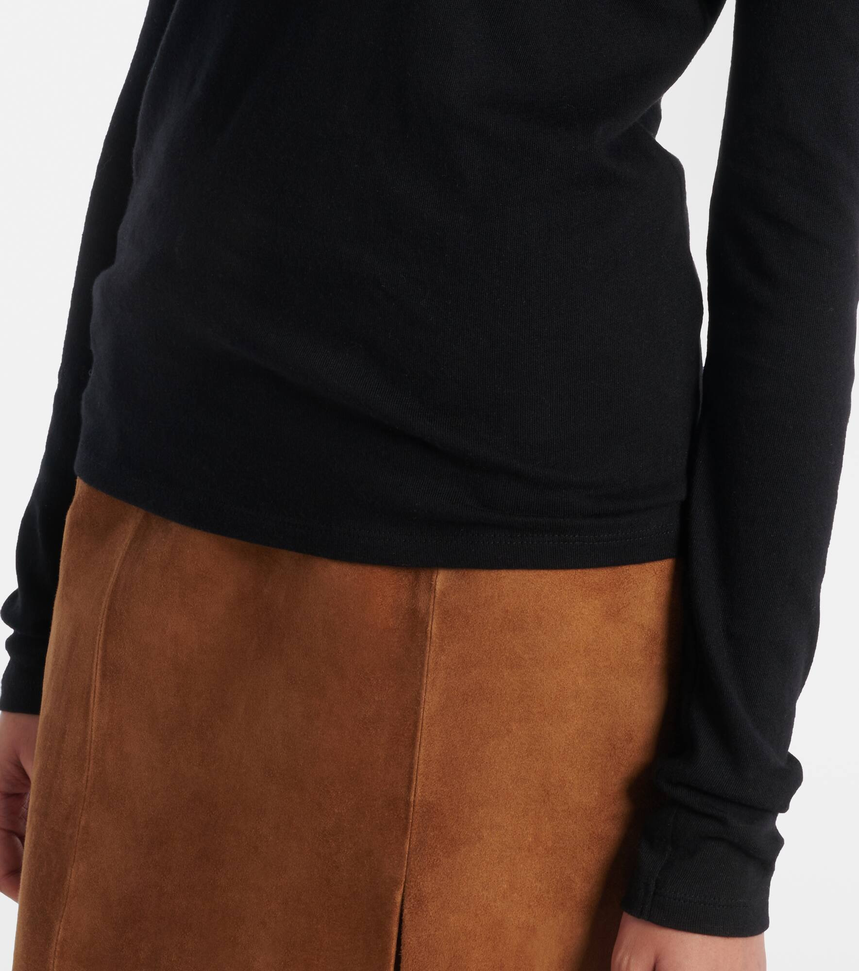 Essential turtleneck cotton top - 5
