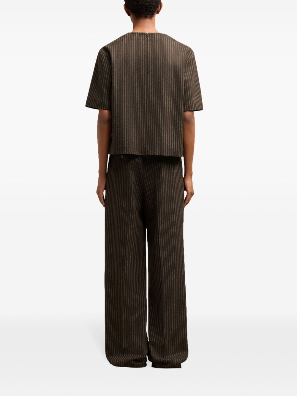 striped wool top - 4