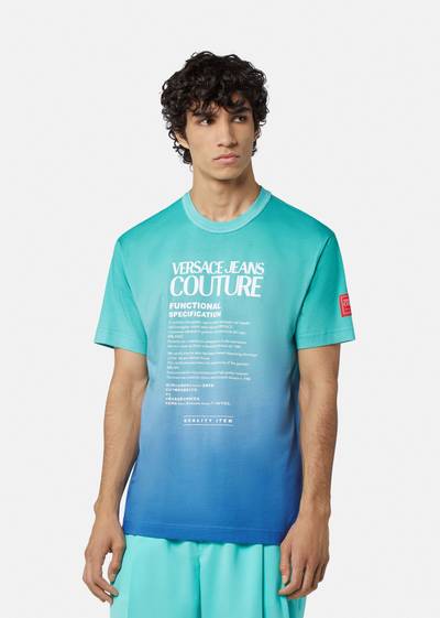 VERSACE JEANS COUTURE Logo Tie Dye T-Shirt outlook