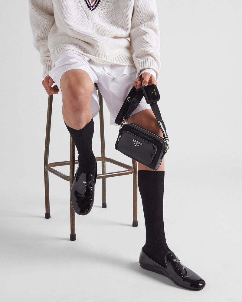 Prada Patent leather slip-on shoes outlook