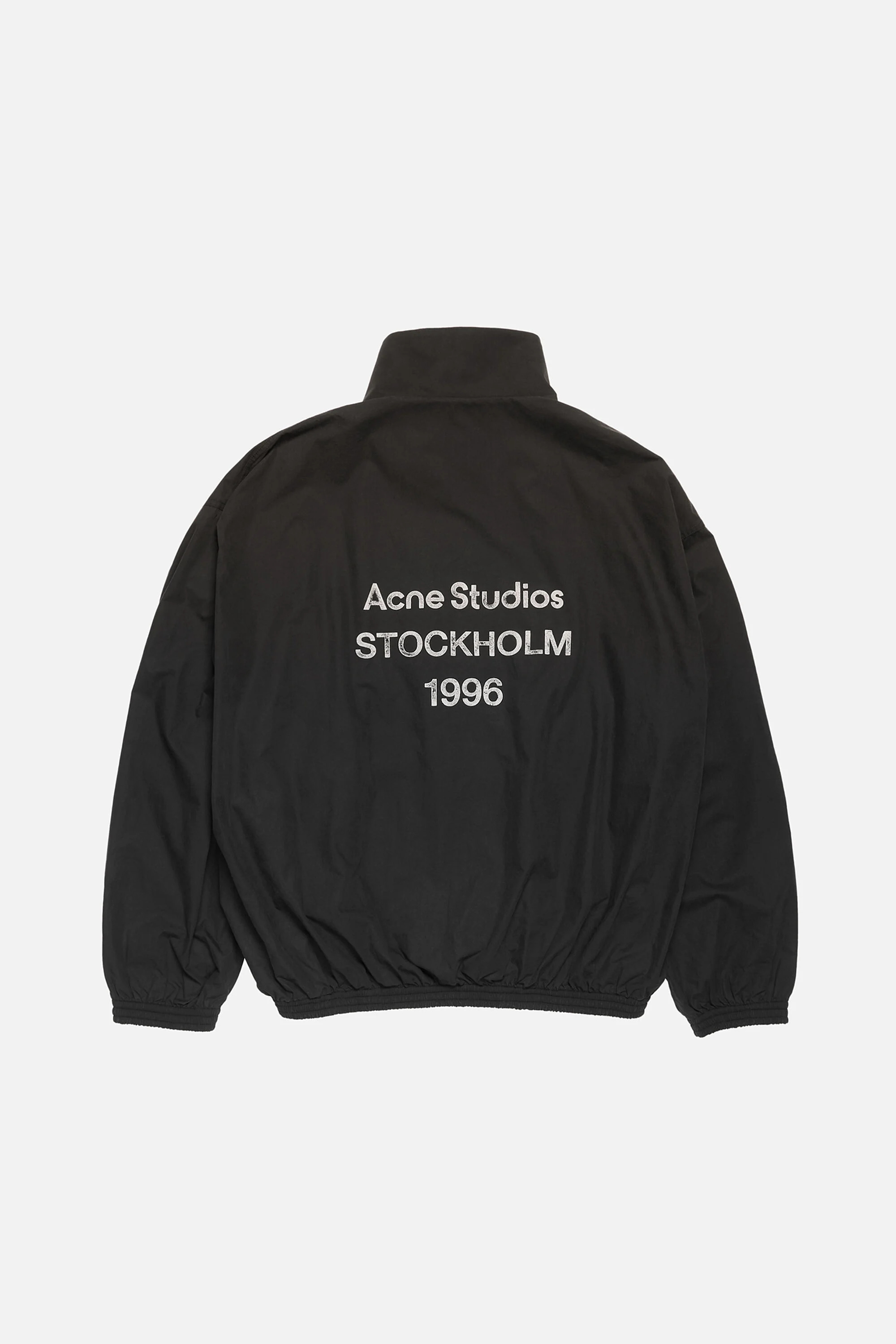 Logo zipper jacket - Black - 7