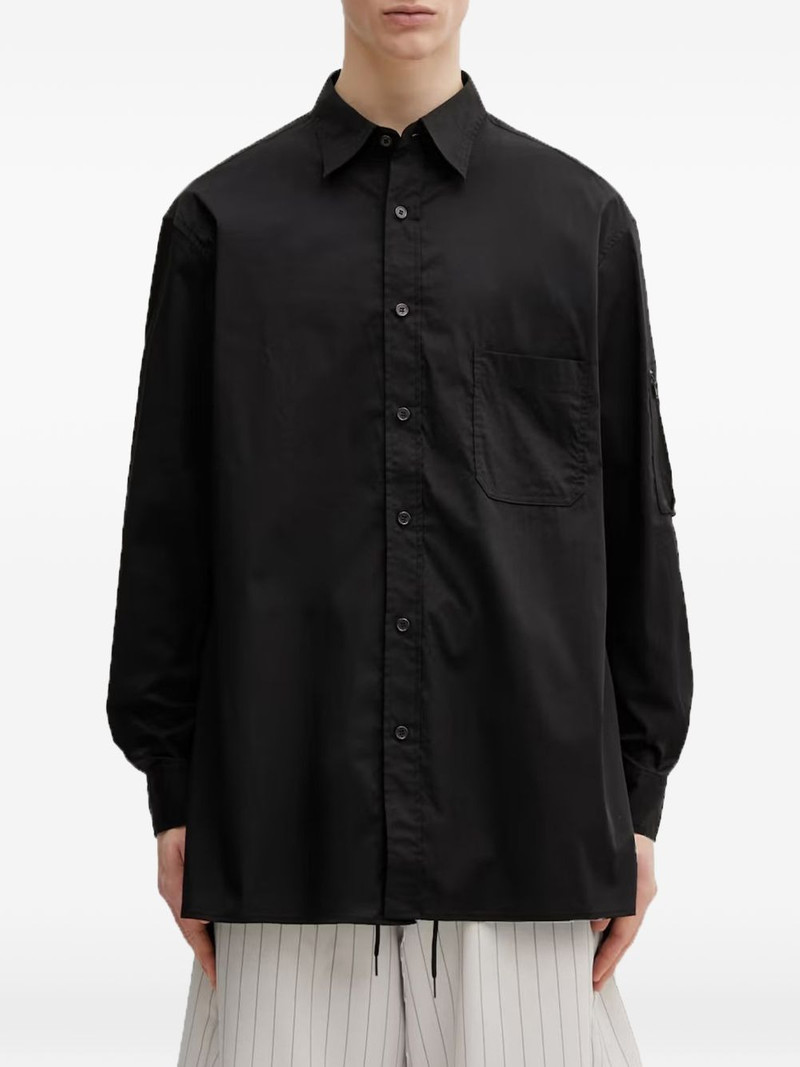 Y-3 buttoned pocket shirt outlook