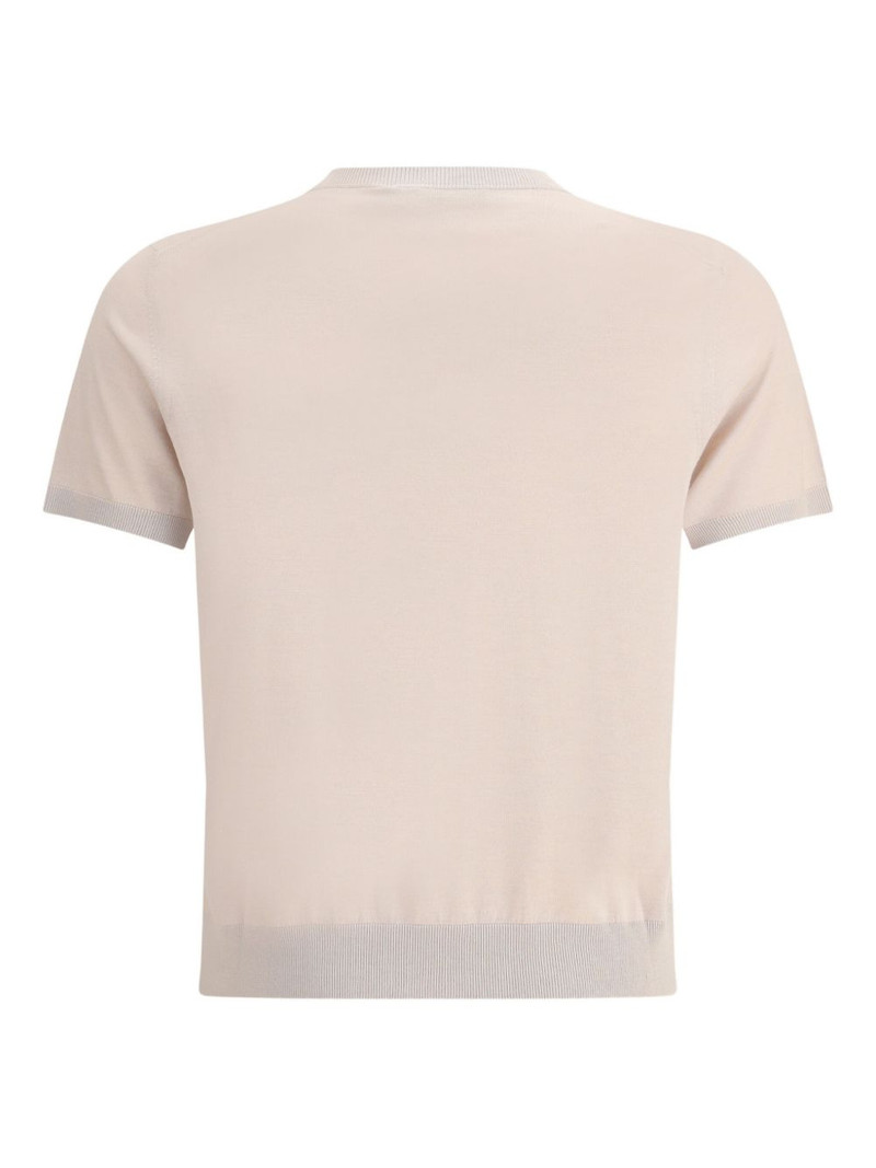 Loro Piana ribbed-neck T-shirt outlook