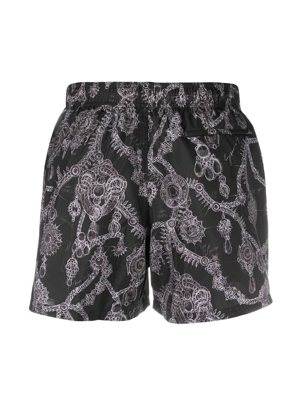 jewel-print swim shorts - 2