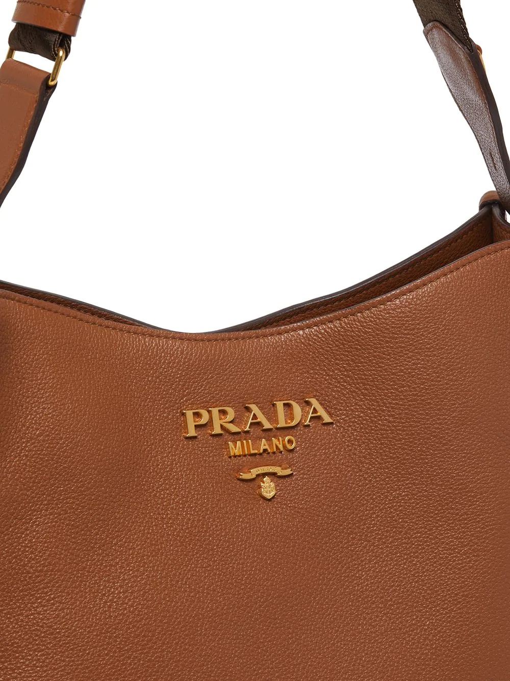 logo-plaque shoulder bag - 3