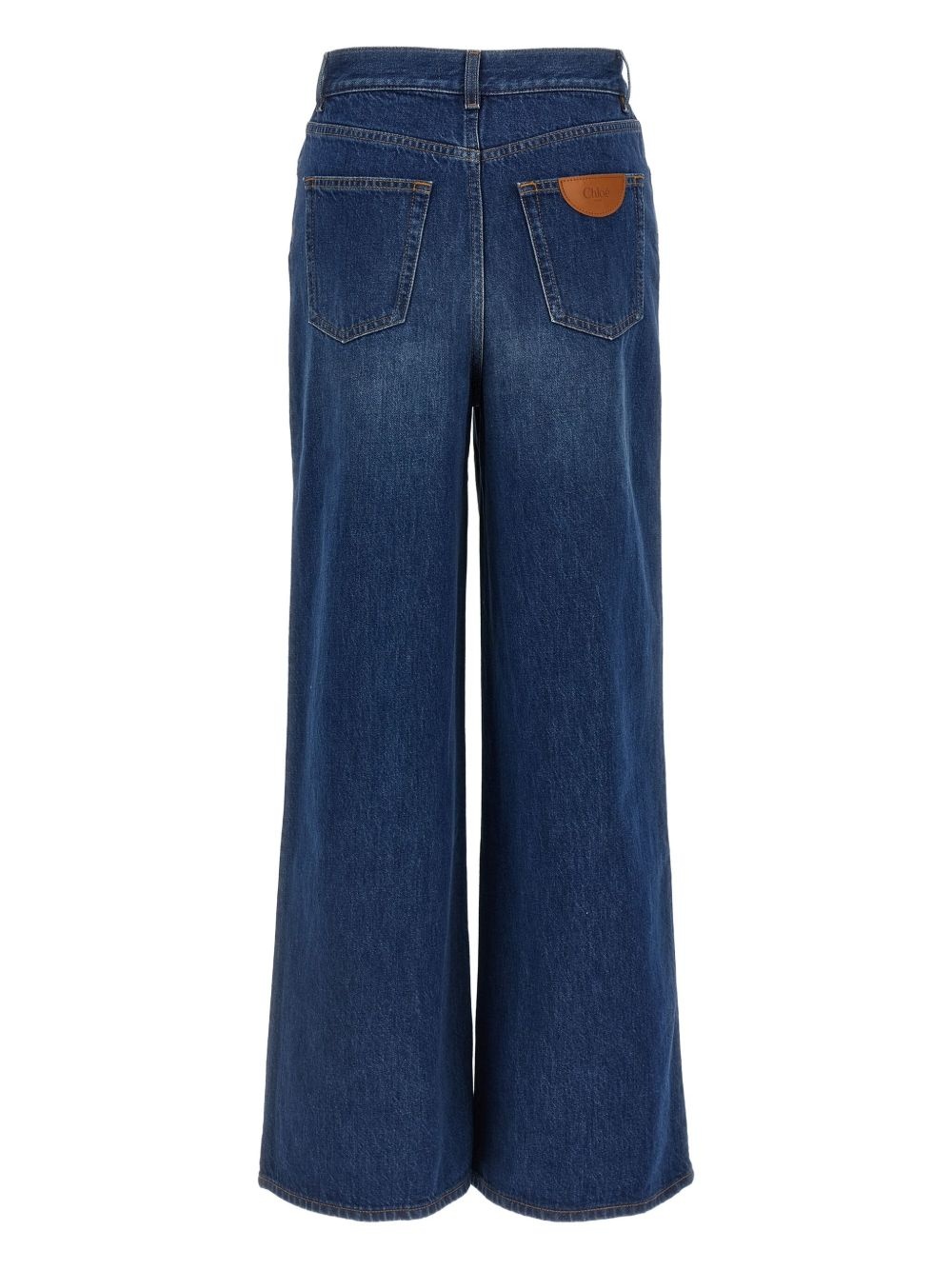 high-waist jeans - 2