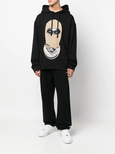 ih nom uh nit graphic-print long-sleeve hoodie outlook