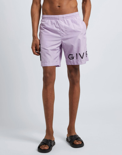 Givenchy Lilac Men's Swim Shorts outlook