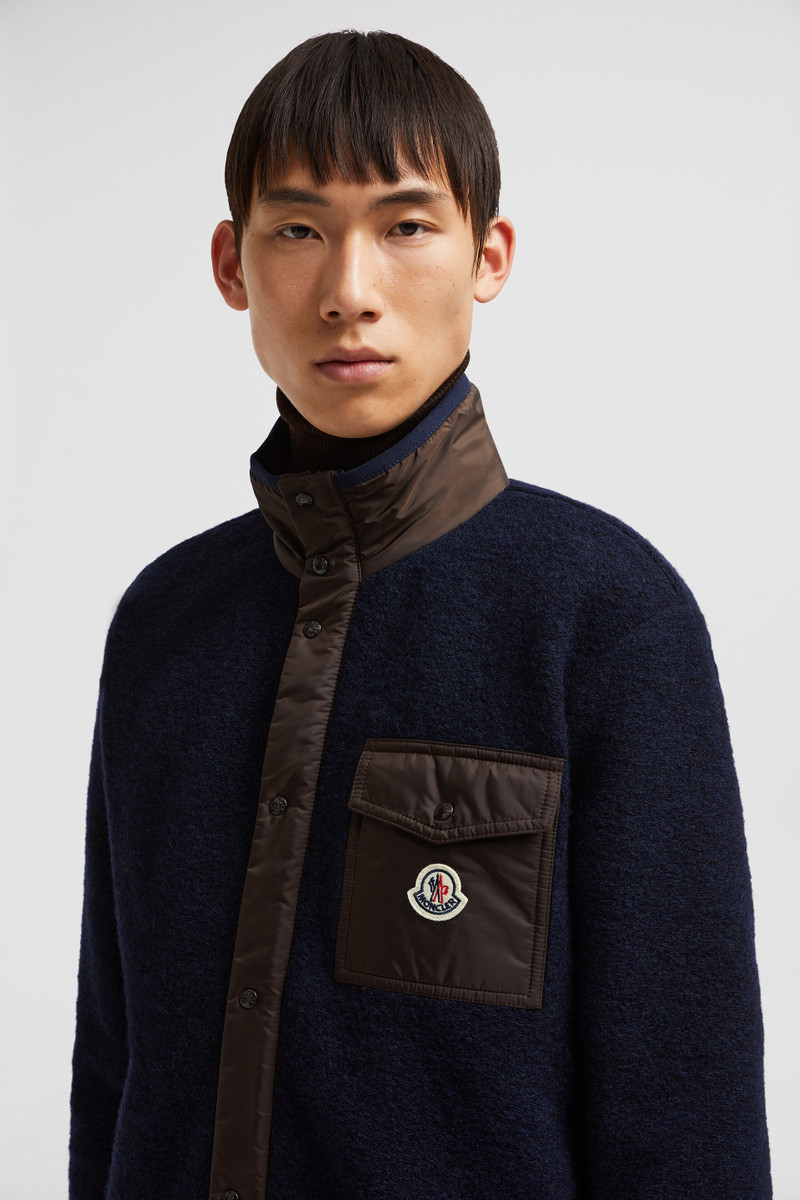 Wool Blend Zip-Up Sweatshirt 4