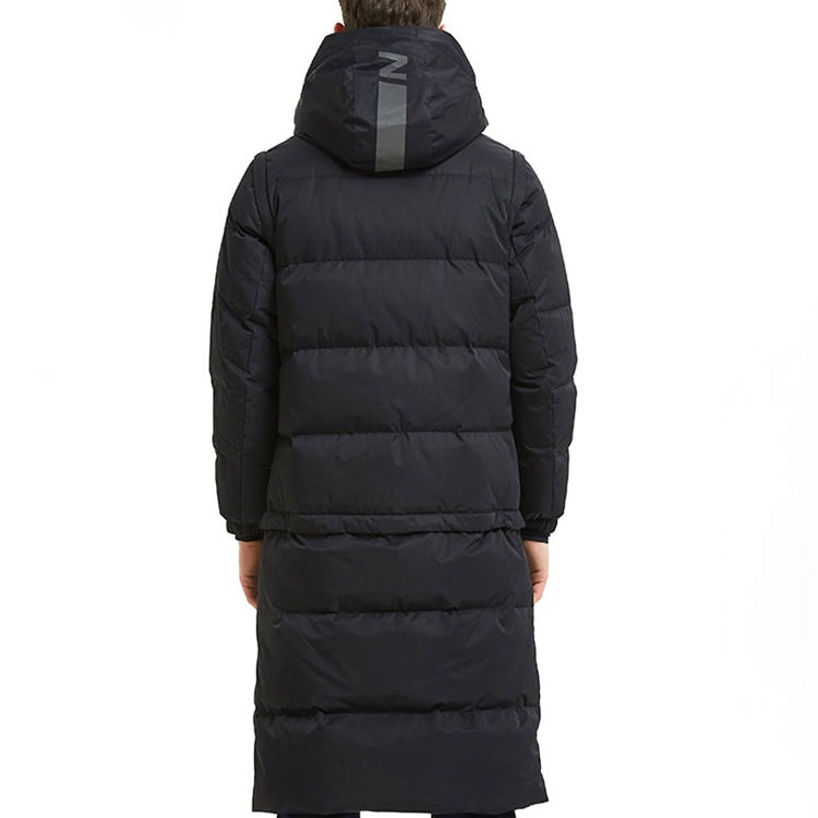 New Balance Lifestyle Long Down Parka 'Black' NP846041-BK - 4
