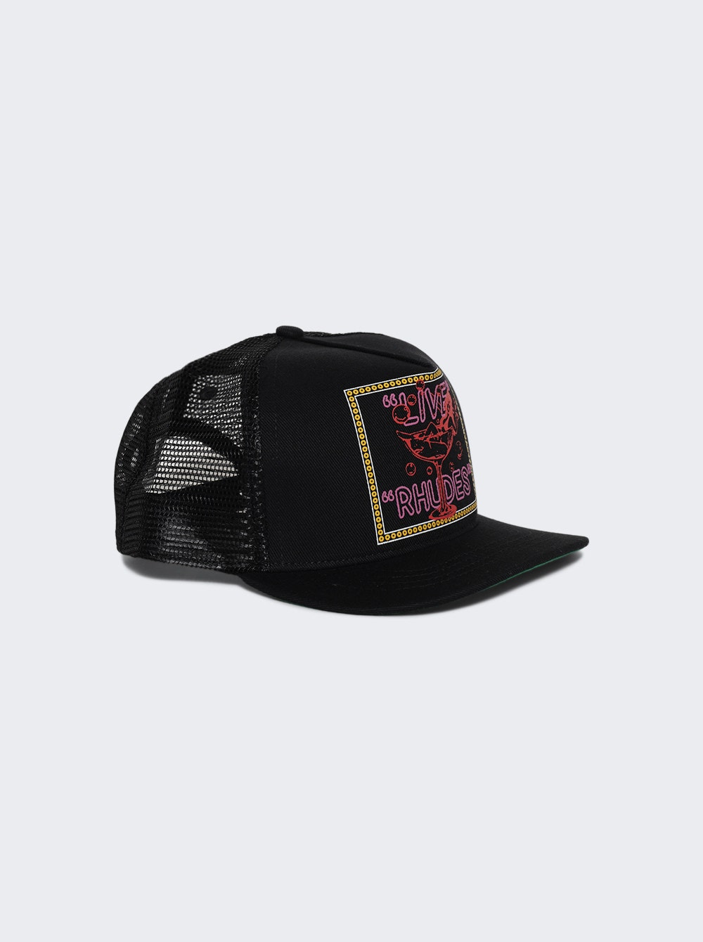 Live Rhudes Trucker Hat Black - 5
