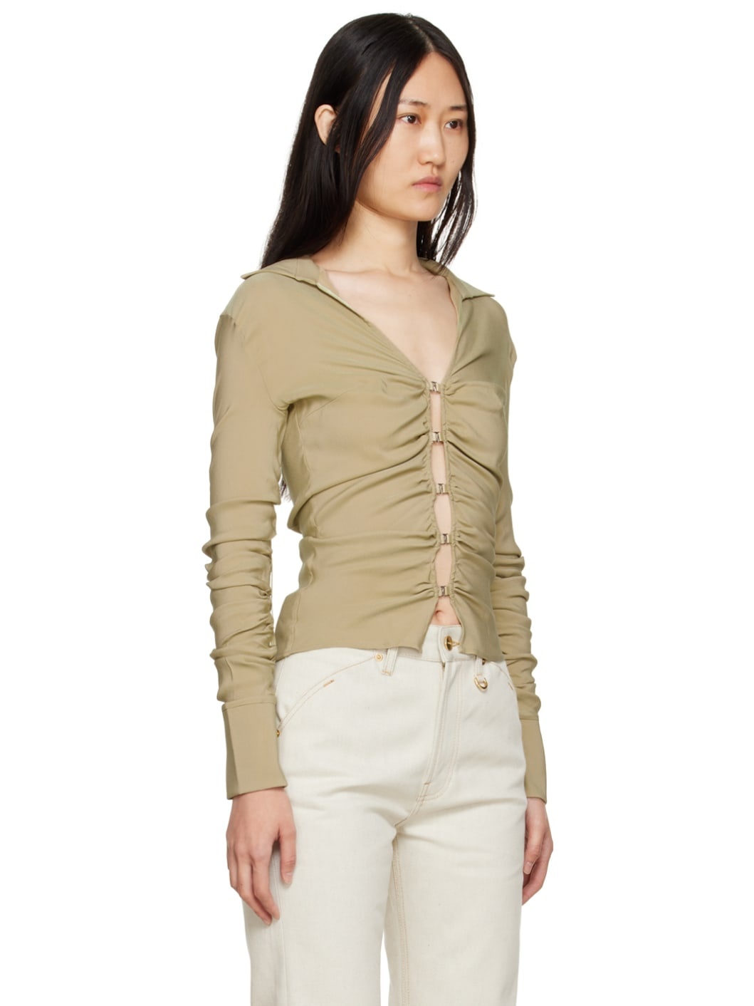 Beige 'La Chemise Soffio' Shirt - 2
