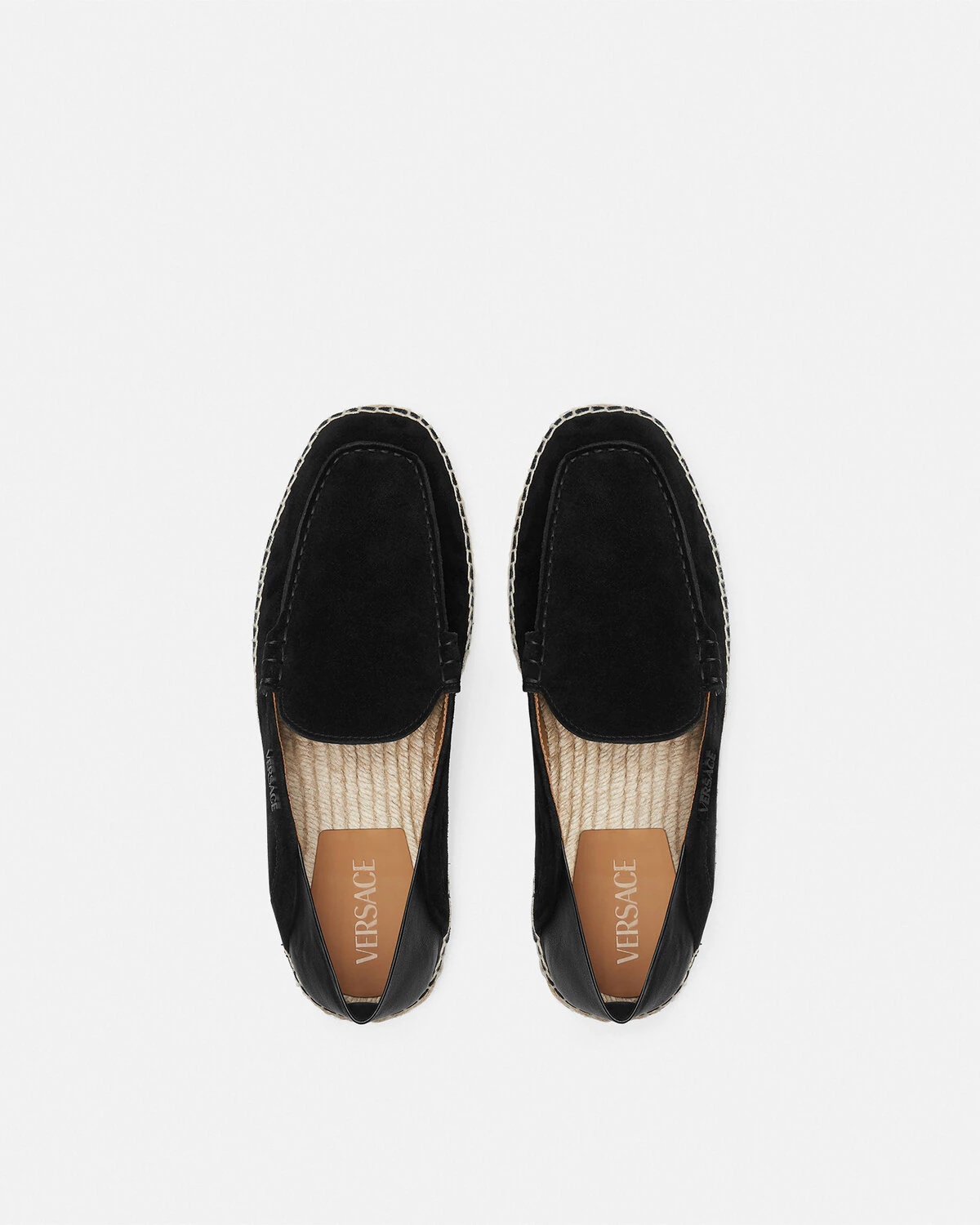 Logo Suede Espadrilles - 4