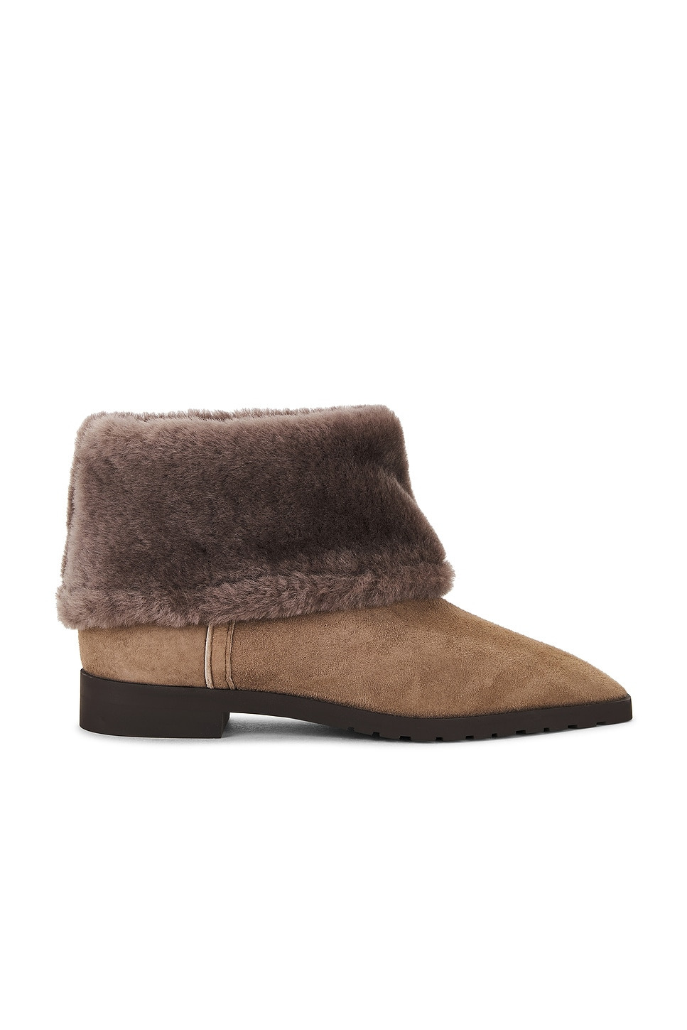Fold-down Shearling Boot - 1