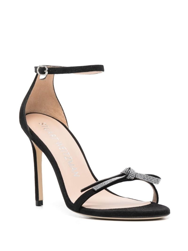 100mm open-toe platform sandals - 2