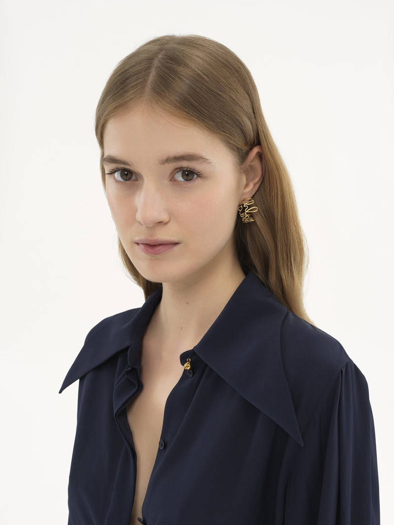 Chloé THE CHLOÉ ICONIC HOOP EARRINGS outlook