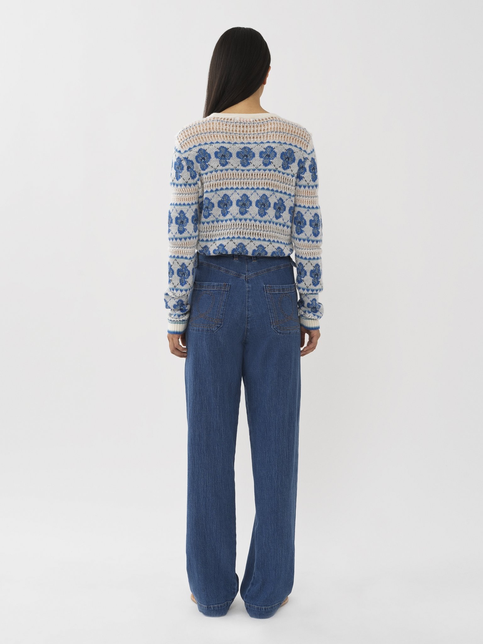 RUFFLED SWEATER - 5