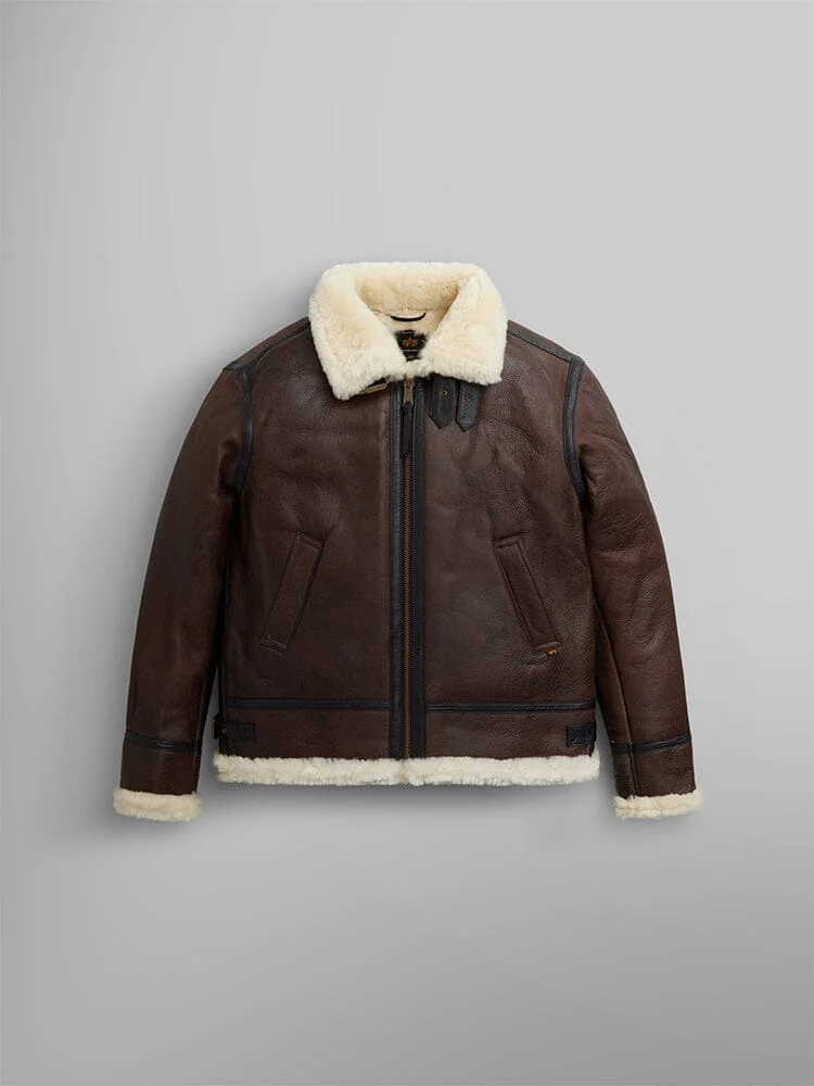 B-3 SHERPA LEATHER JACKET - 1