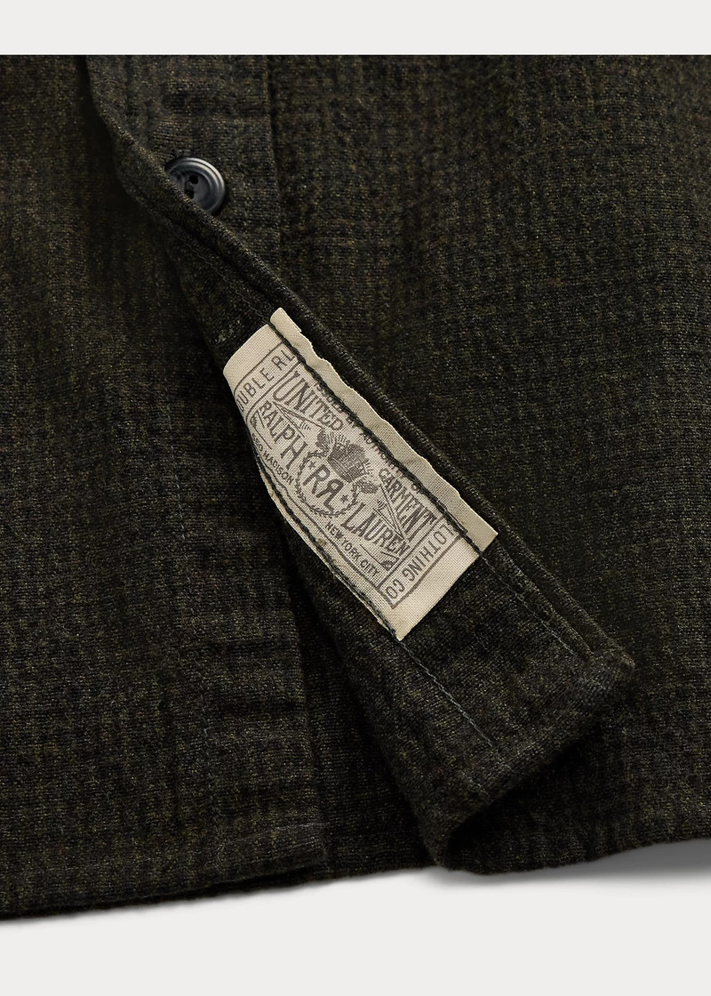 Micro-Plaid Brushed Workshirt 4