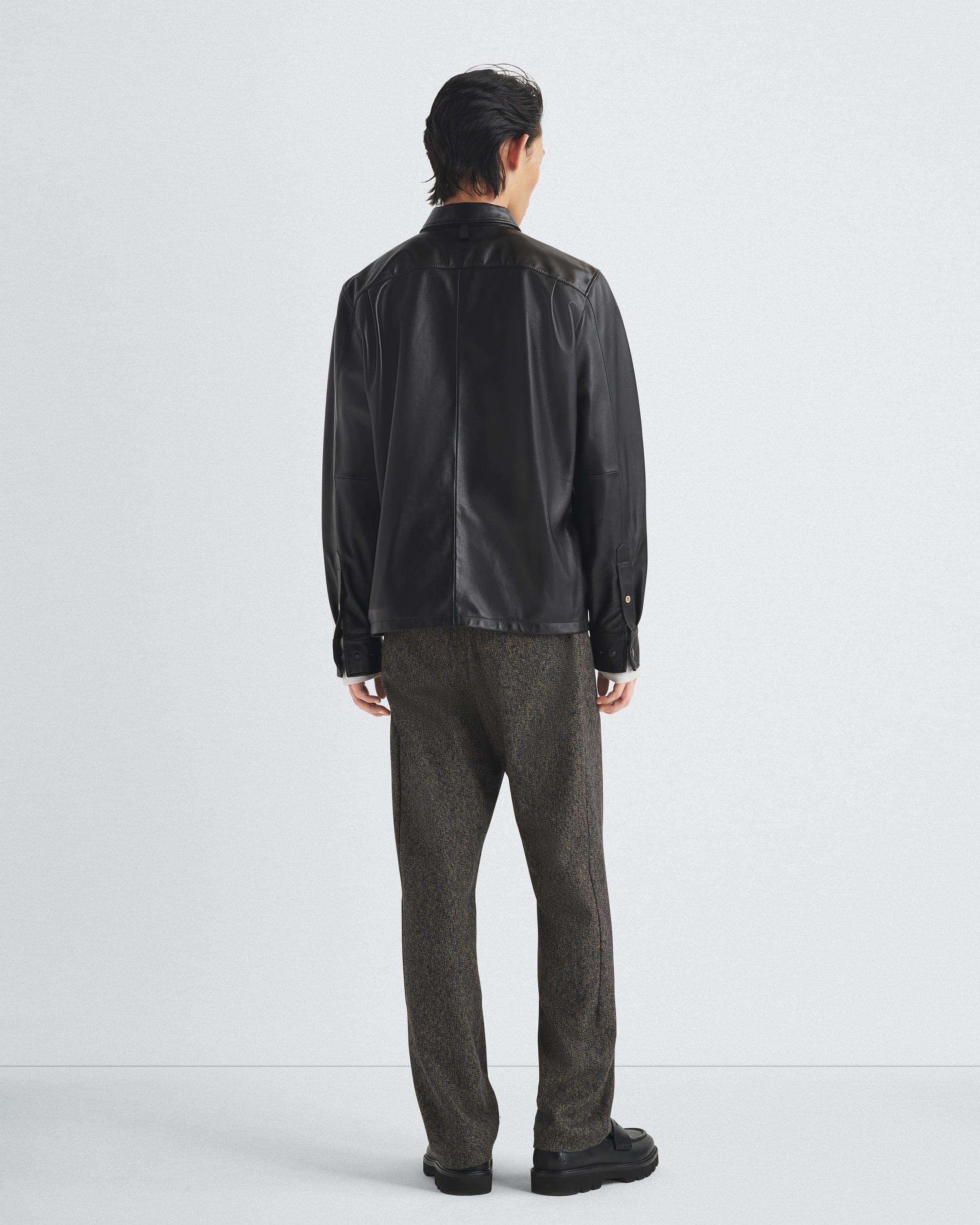 Stanton Leather Shirt
Relaxed Fit Button Down - 5