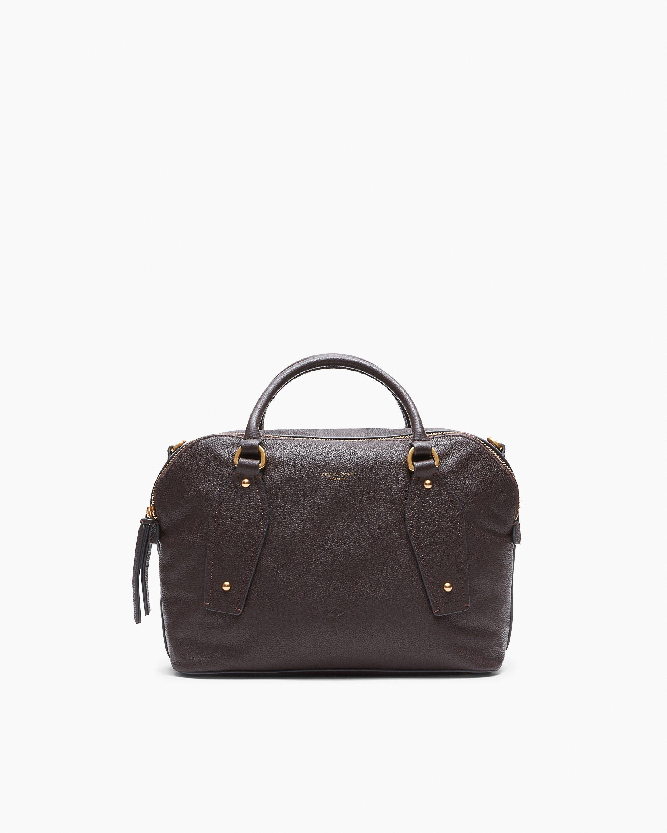 Gramercy Leather Medium Satchel - 4