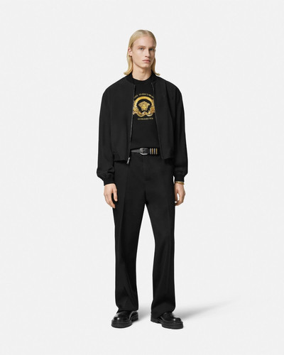 VERSACE Embroidered Coupe Blason T-Shirt outlook