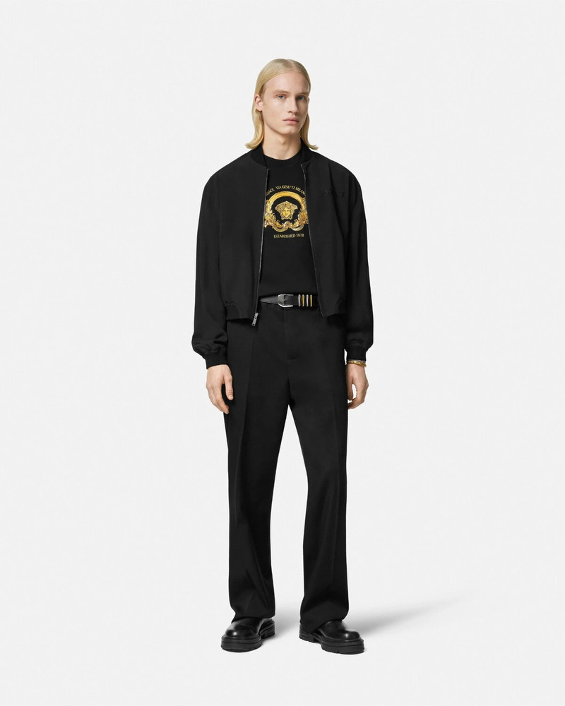 VERSACE Embroidered Coupe Blason T-Shirt outlook