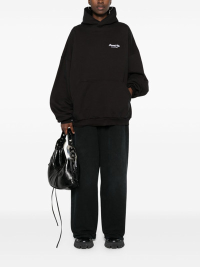 BALENCIAGA Beverly Hills embroidered hoodie outlook